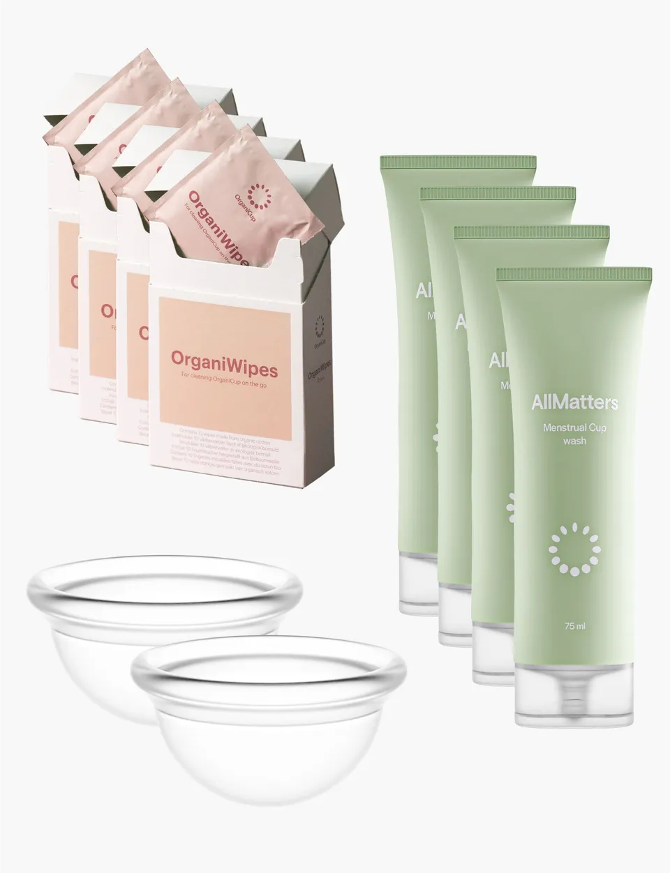 allmatters-full-coverage-disc-kit-kit-coppetta-mestruale-a-disco-con-detergente- image 1