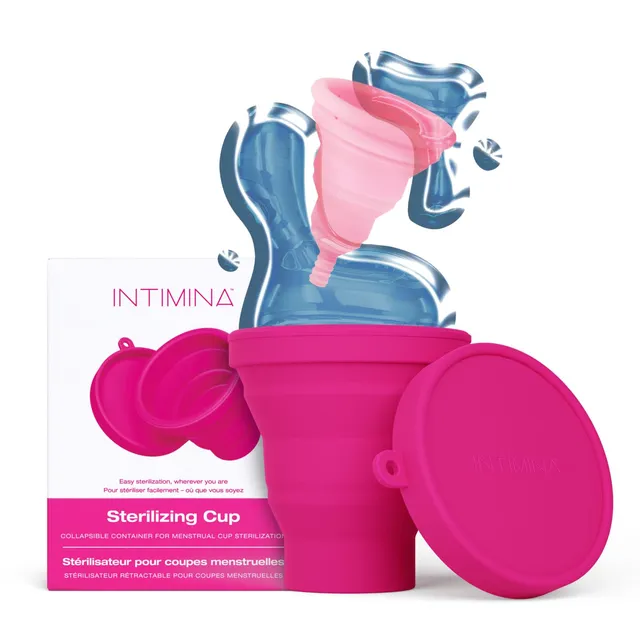 intimina-sterilizzatore-coppetta-mestruale-pieghevole-magenta image 1