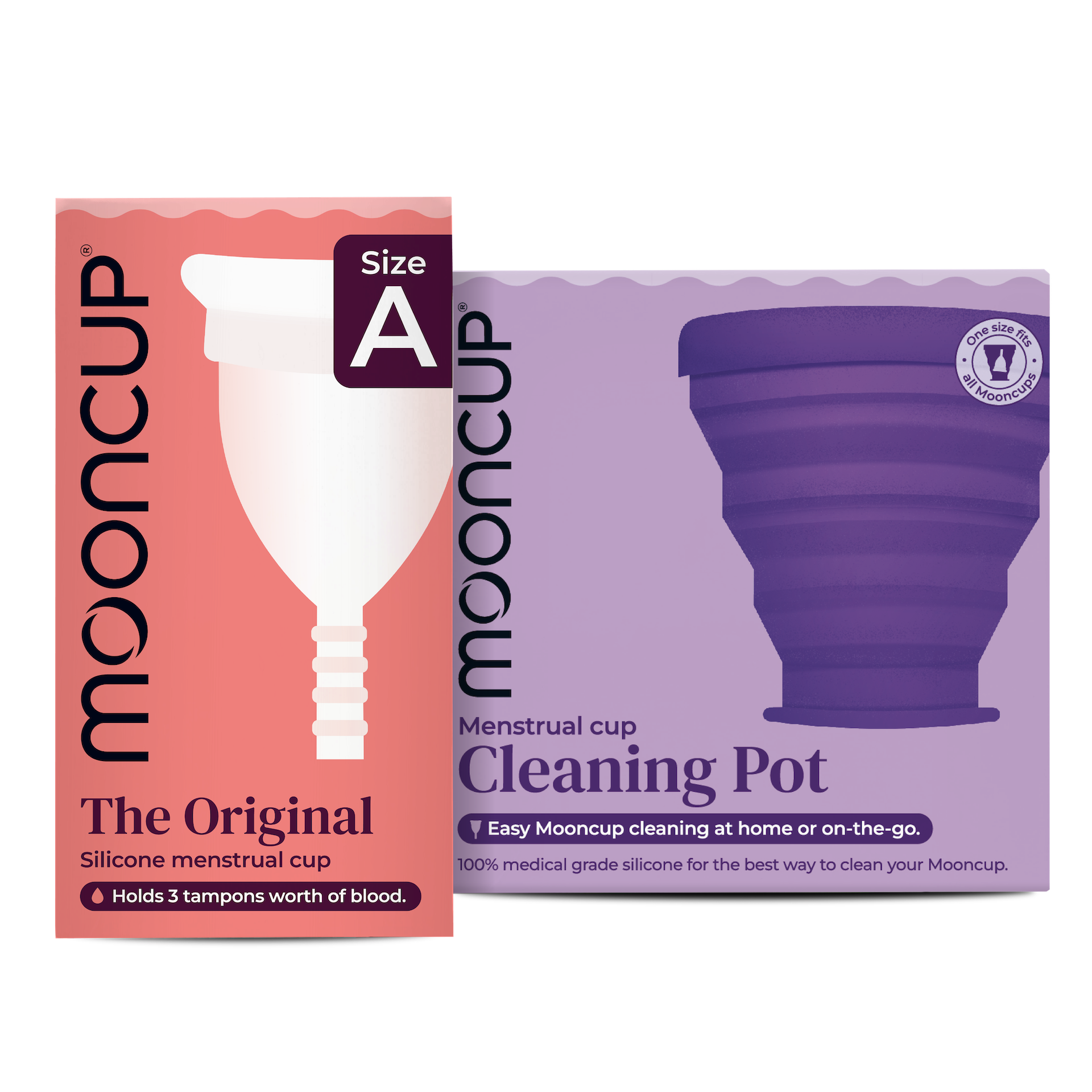 mooncup-kit-coppetta-mestruale-originale-set-pulizia image 1