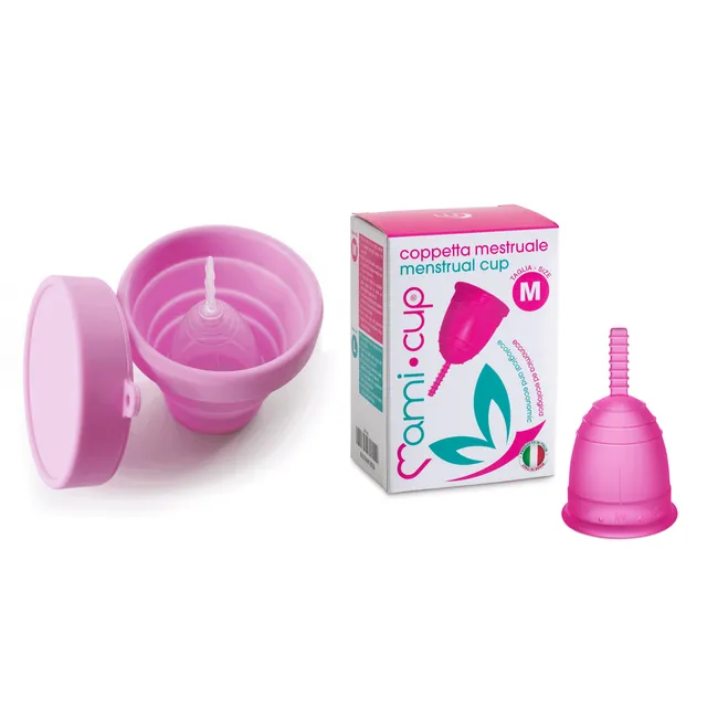 mamicup-kit-coppetta-mestruale-sterilizzatore-mamicase-2-taglie-4-colori image 1