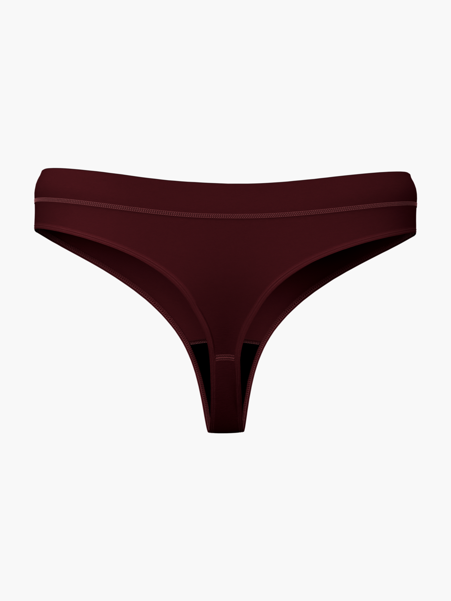 allmatters-classic-high-rise-thong-slip-mestruale-a-vita-alta-prugna-scuro image 2