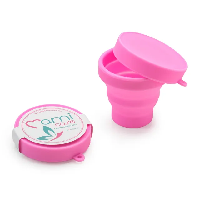 mamicup-mamicase-sterilizzatore-richiudibile-in-silicone-per-coppetta-mestruale image 1