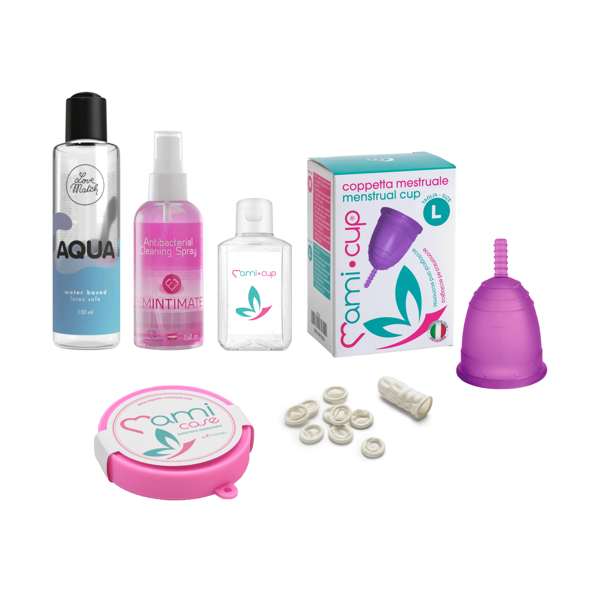 mamicup-kit-completo-ciclo-mestruale-con-coppetta-sterilizzatore-spray-gel-e-mam image 6