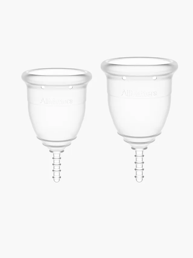 allmatters-organicup-coppetta-mestruale-duo-pack-taglia-a-b image 1