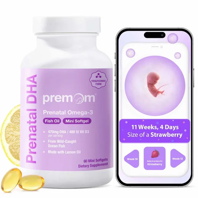 premom-prenatal-dha-fish-oil-olio-di-pesce-omega-3-prenatale image 1