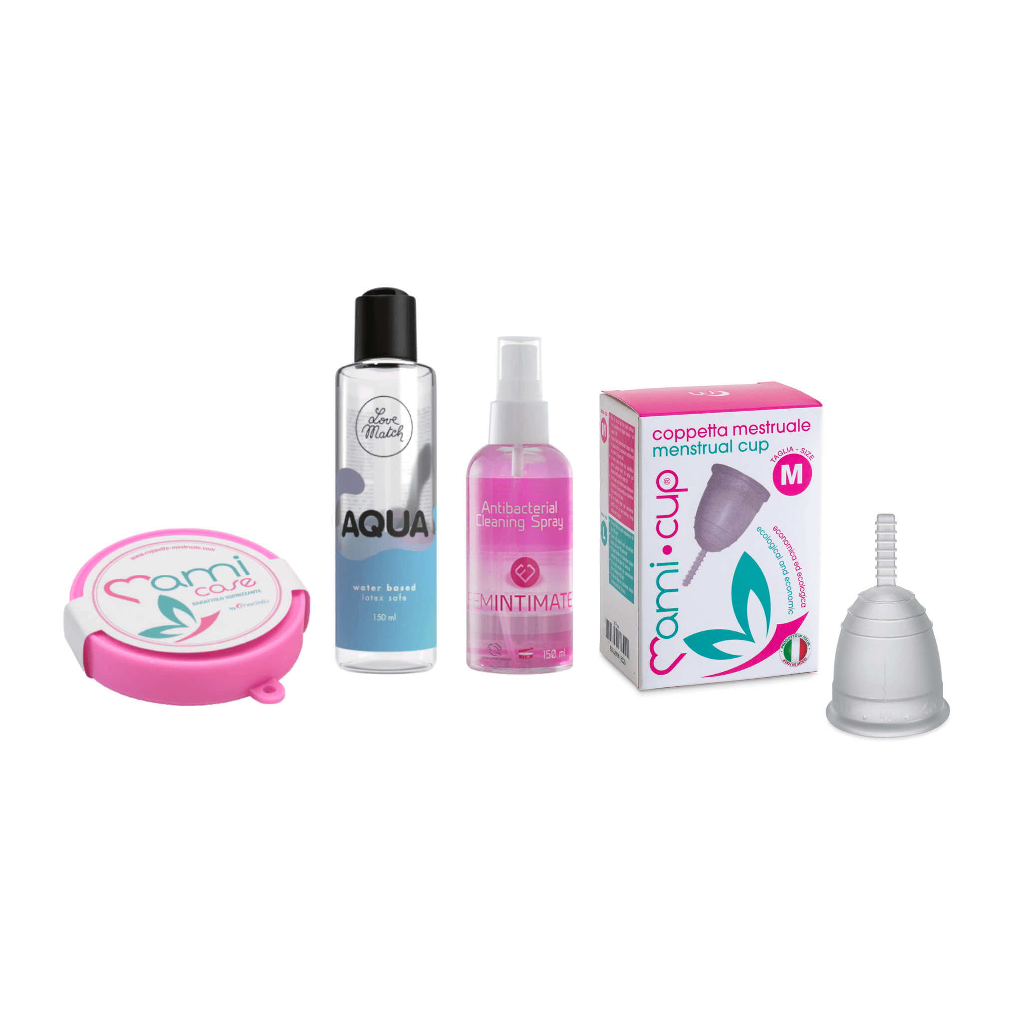 mamicup-kit-base-coppetta-mestruale-con-sterilizzatore-spray-gel-lubrificante-e- image 7