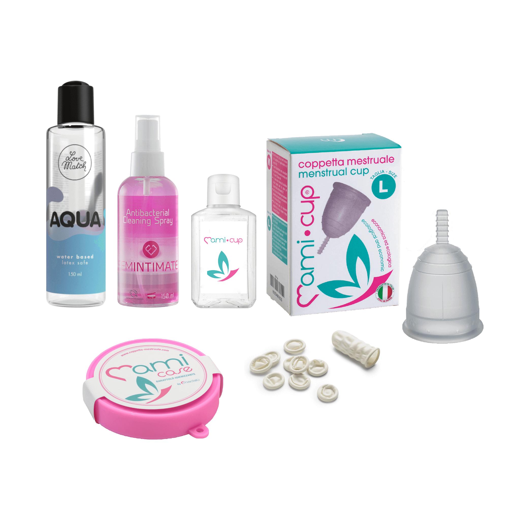 mamicup-kit-completo-ciclo-mestruale-con-coppetta-sterilizzatore-spray-gel-e-mam image 8