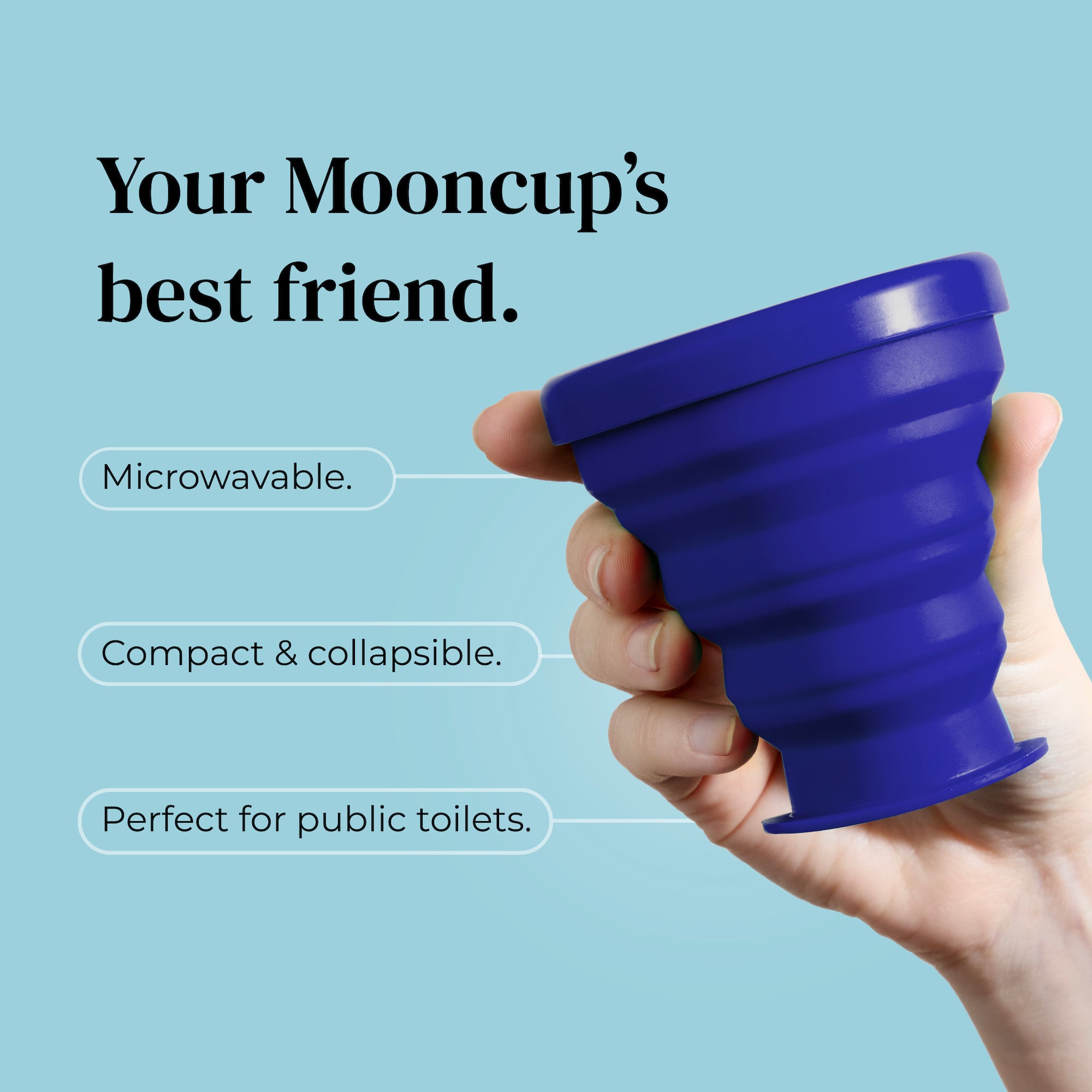 mooncup-contenitore-per-la-pulizia-coppetta-mestruale-in-silicone-collassabile image 4