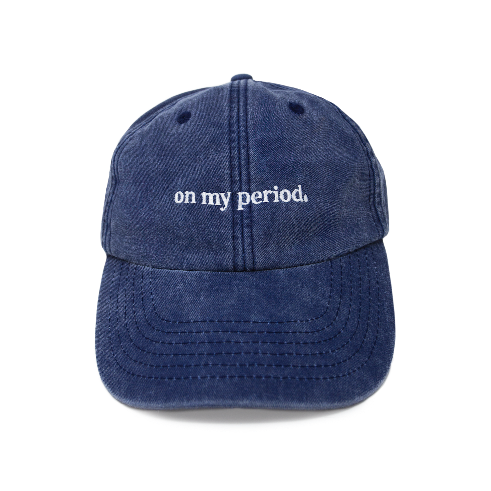 mooncup-on-my-period-cap-cappellino-ricamato-edizione-limitata image 1