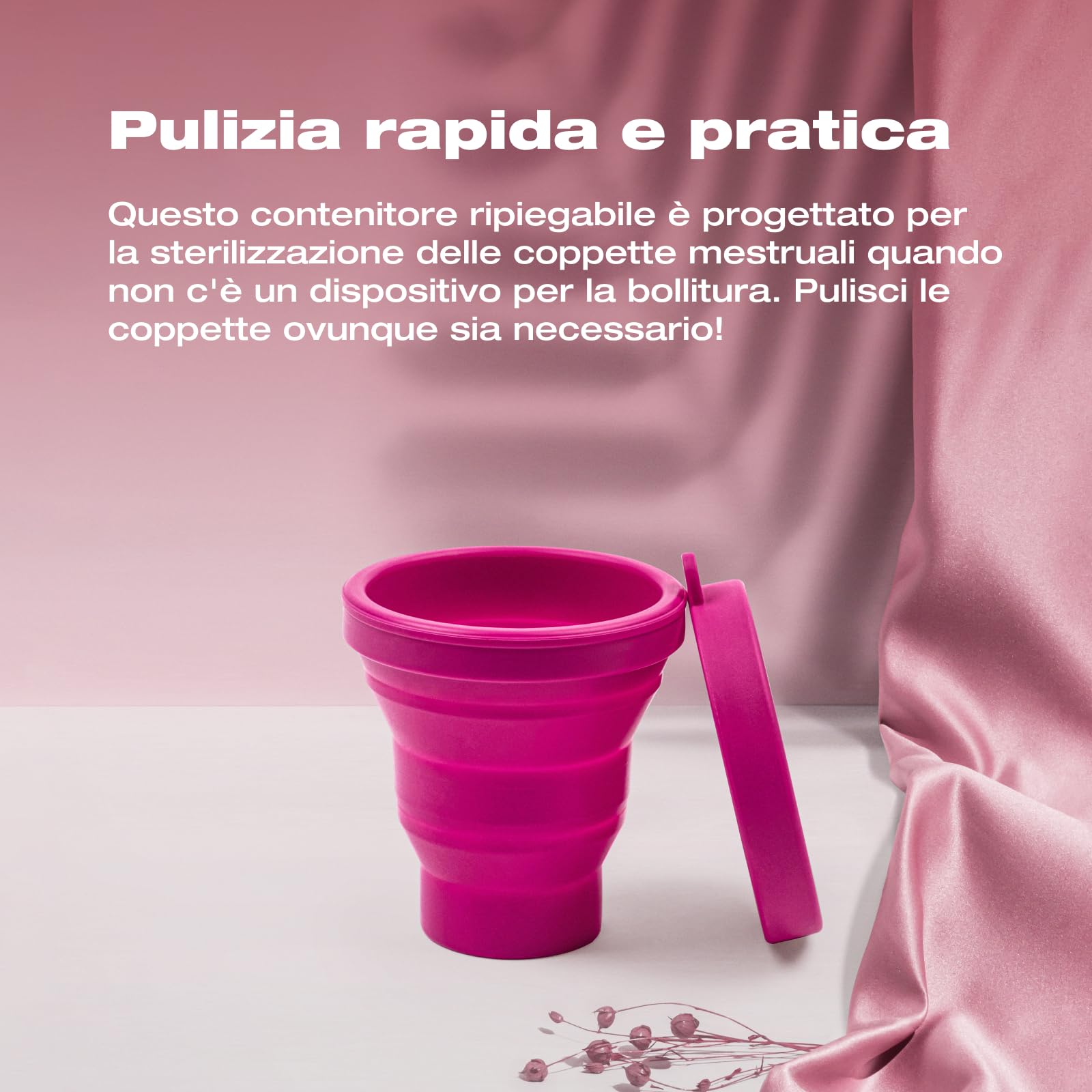 intimina-sterilizzatore-coppetta-mestruale-pieghevole-magenta image 2