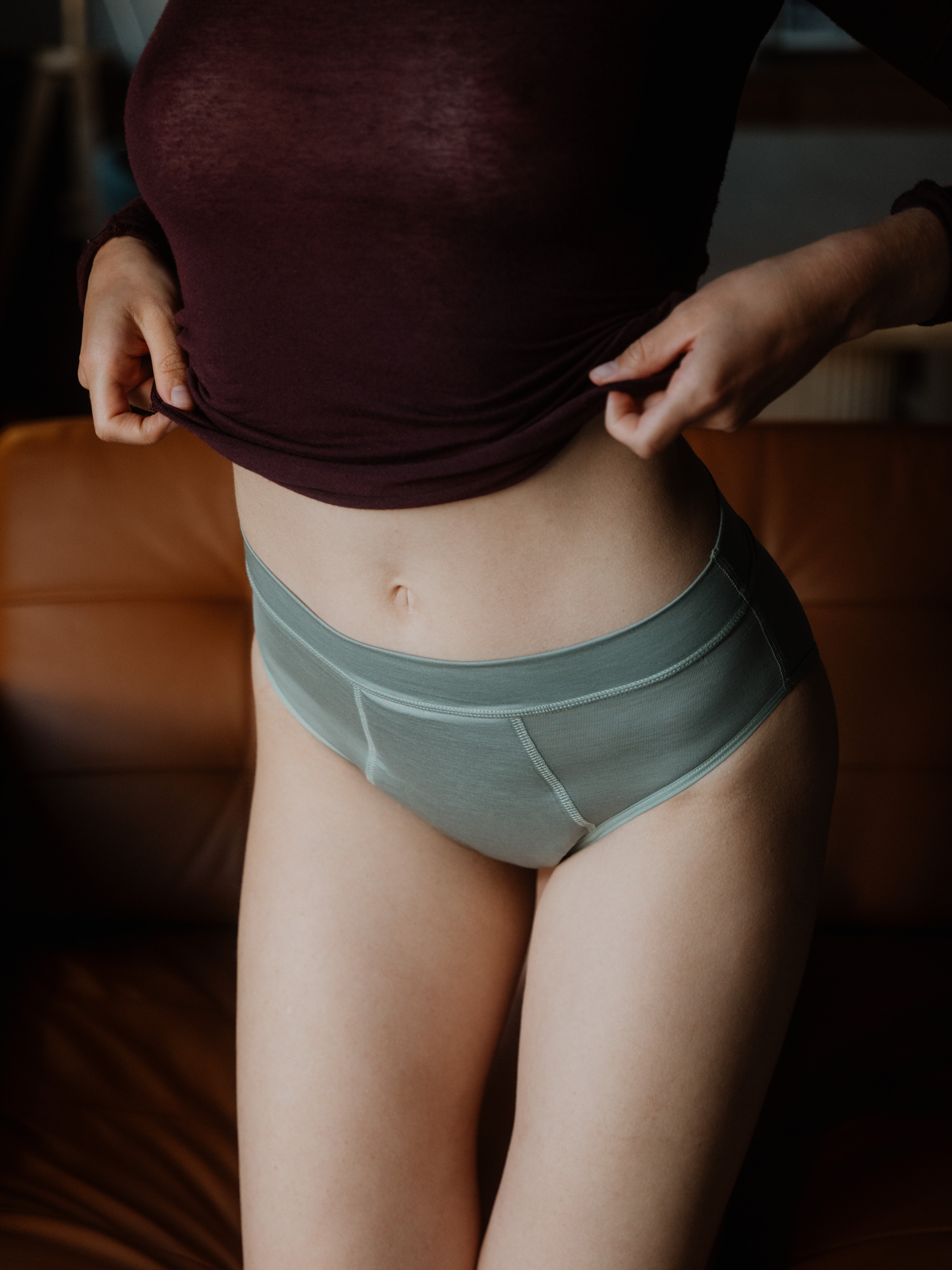 allmatters-overnight-high-waist-slip-mestruale-notte-sage-green image 8