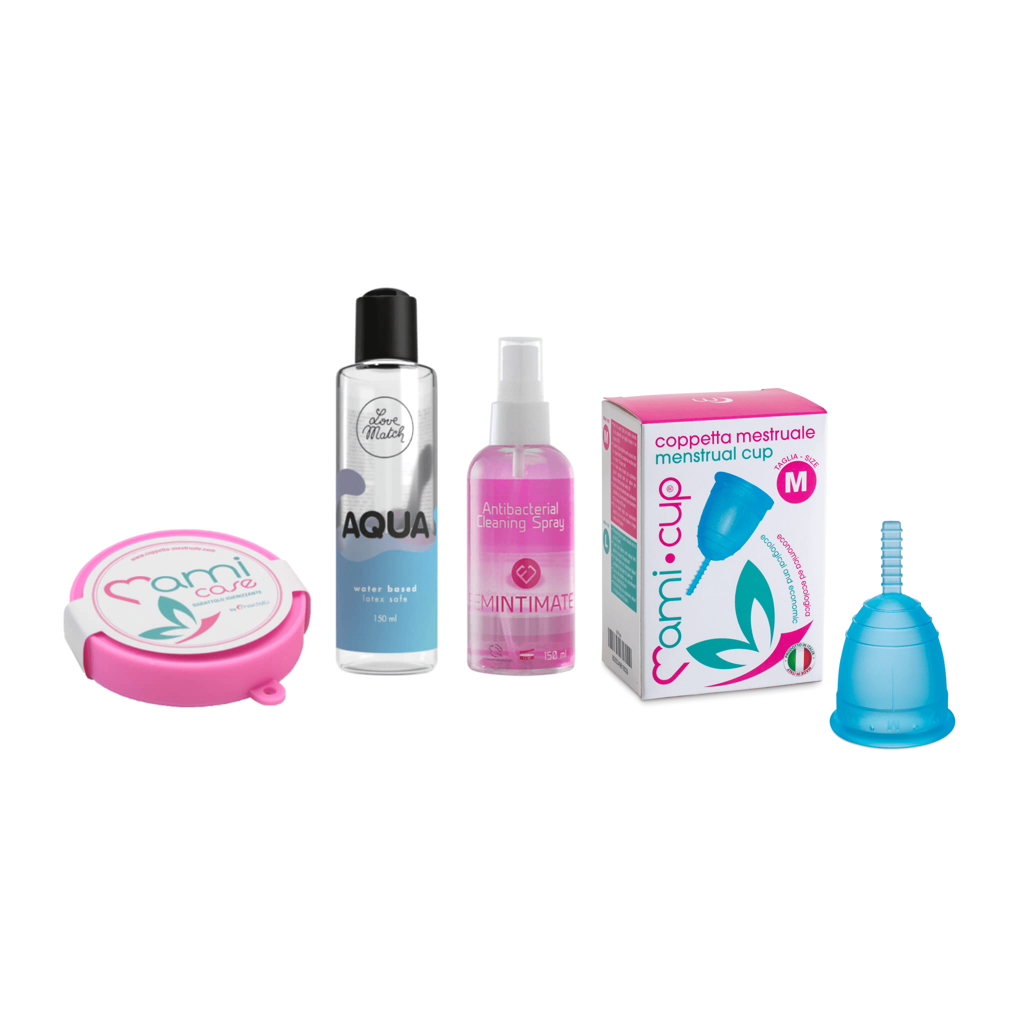 mamicup-kit-base-coppetta-mestruale-con-sterilizzatore-spray-gel-lubrificante-e- image 3