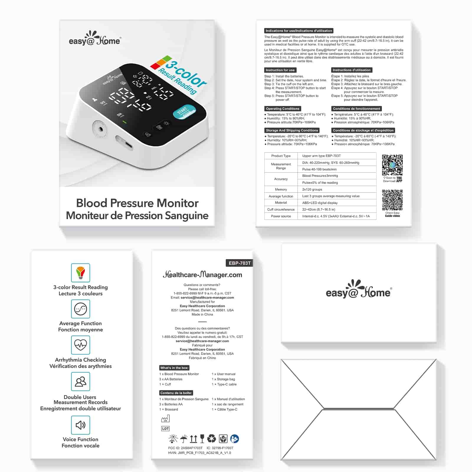 easy-home-smart-misuratore-pressione-arteriosa-da-braccio-premom image 4