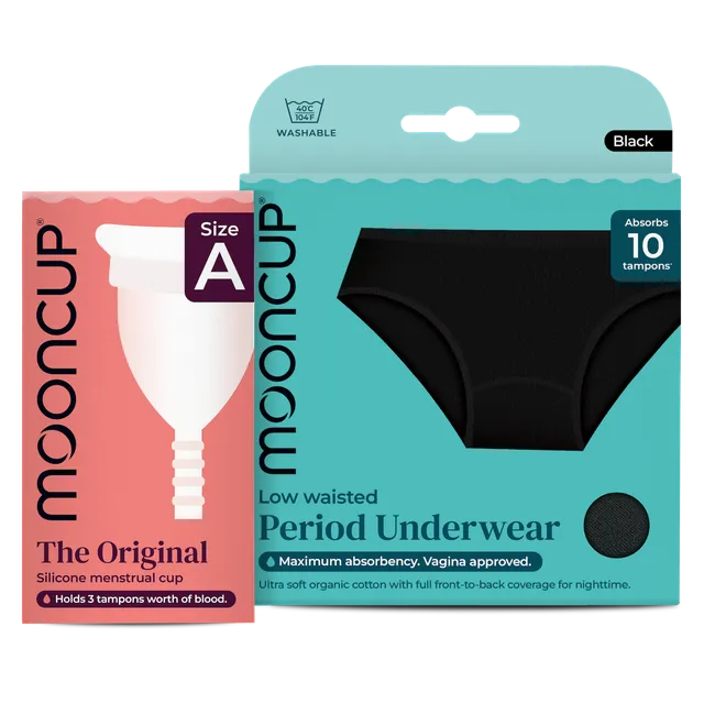 mooncup-original-mooncup-low-waist-period-pants-kit-mestruale-riutilizzabile image 1