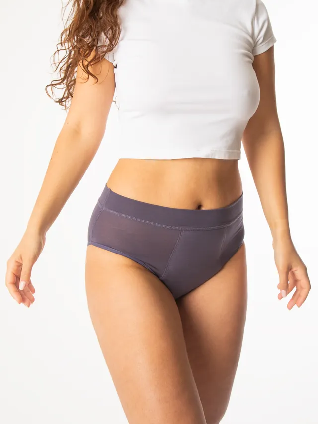 allmatters-overnight-high-waist-mutande-mestruali-lavender-grey image 1