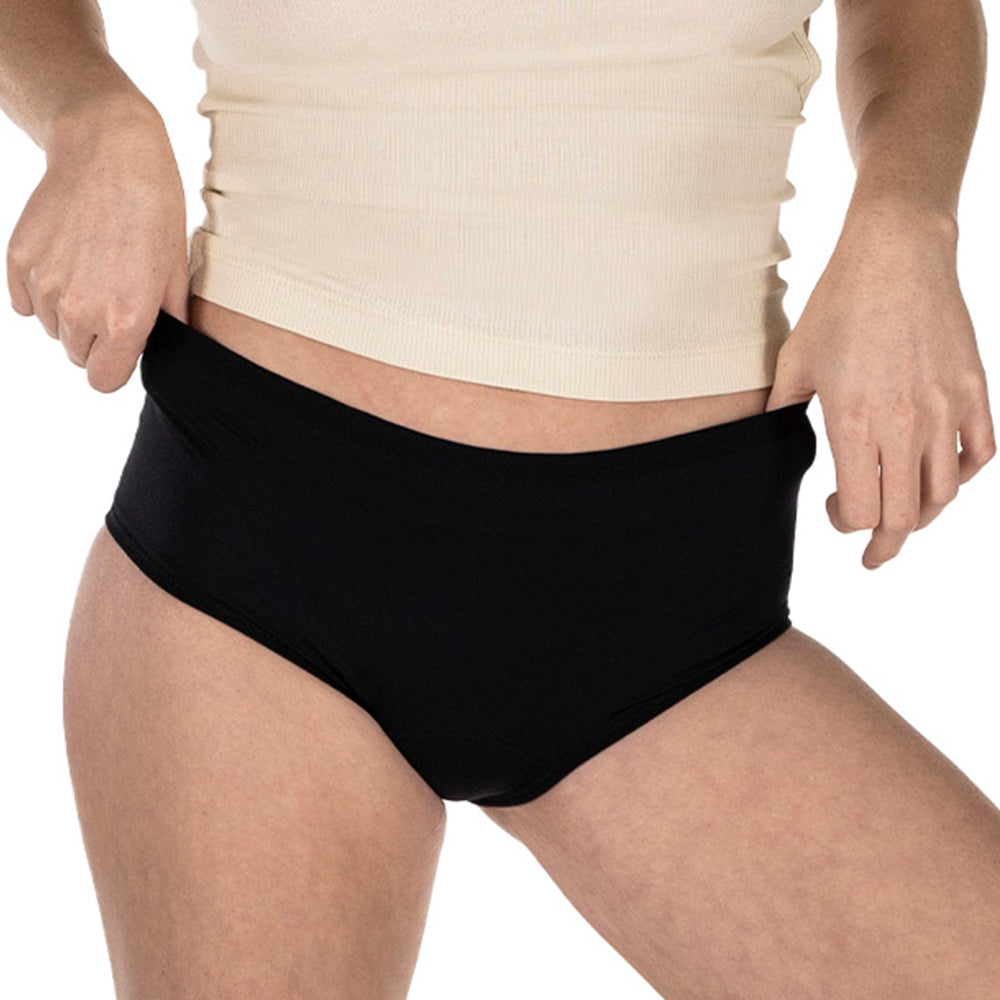 fluyda-culotte-basic-teen-slip-mestruale-assorbenza-moderata-nero-acqua-rosa image 5