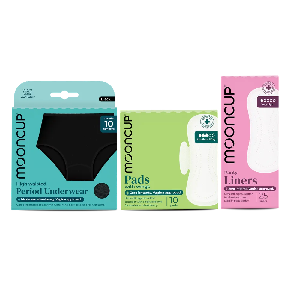 mooncup-free-flow-bundle-slip-high-waist-assorbenti-e-salvaslip image 1