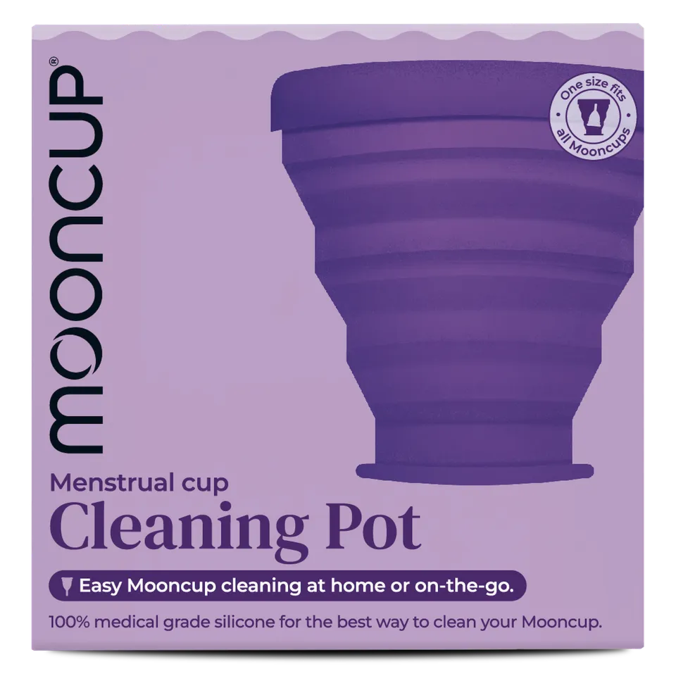 mooncup-contenitore-per-la-pulizia-coppetta-mestruale-in-silicone-collassabile image 1