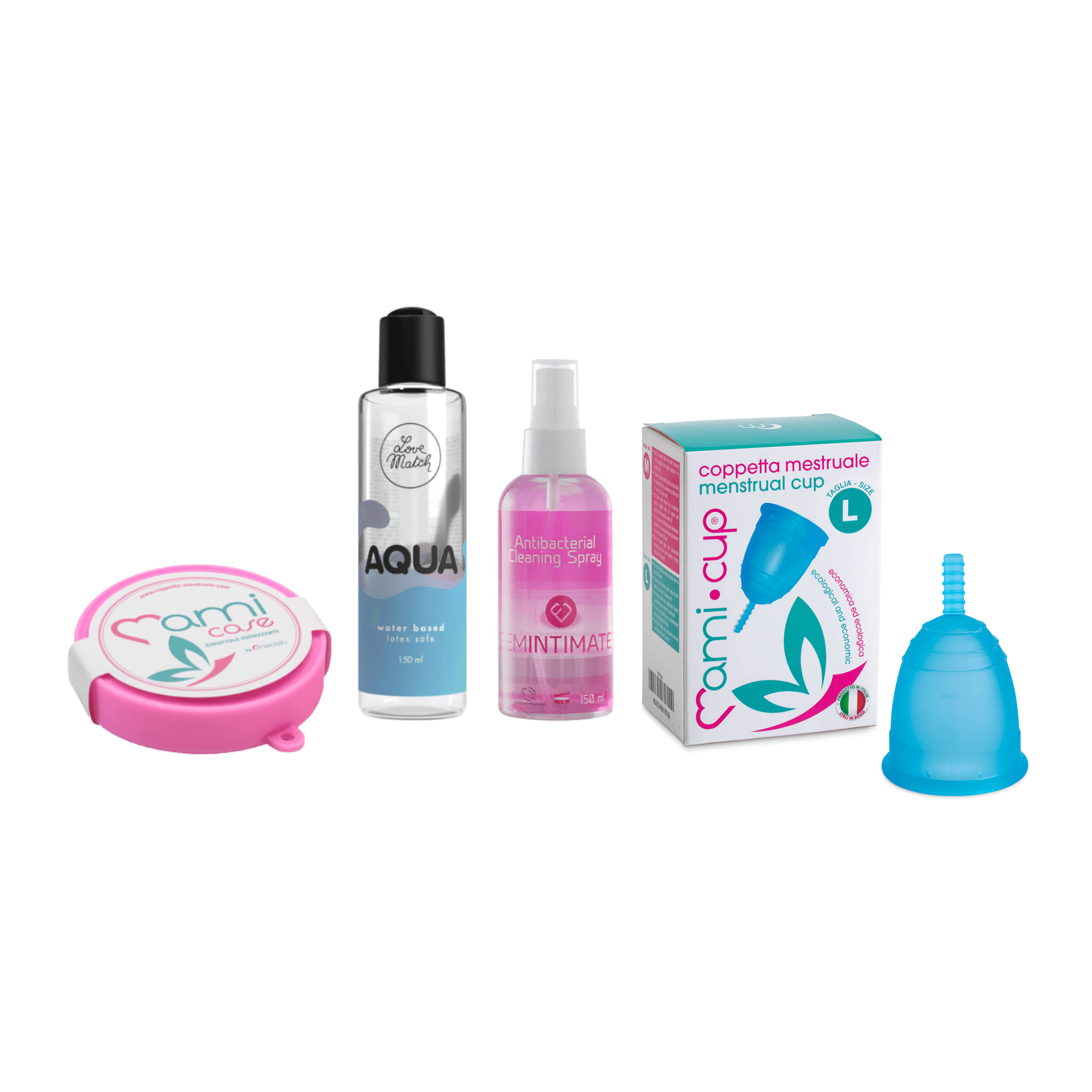 mamicup-kit-base-coppetta-mestruale-con-sterilizzatore-spray-gel-lubrificante-e- image 4
