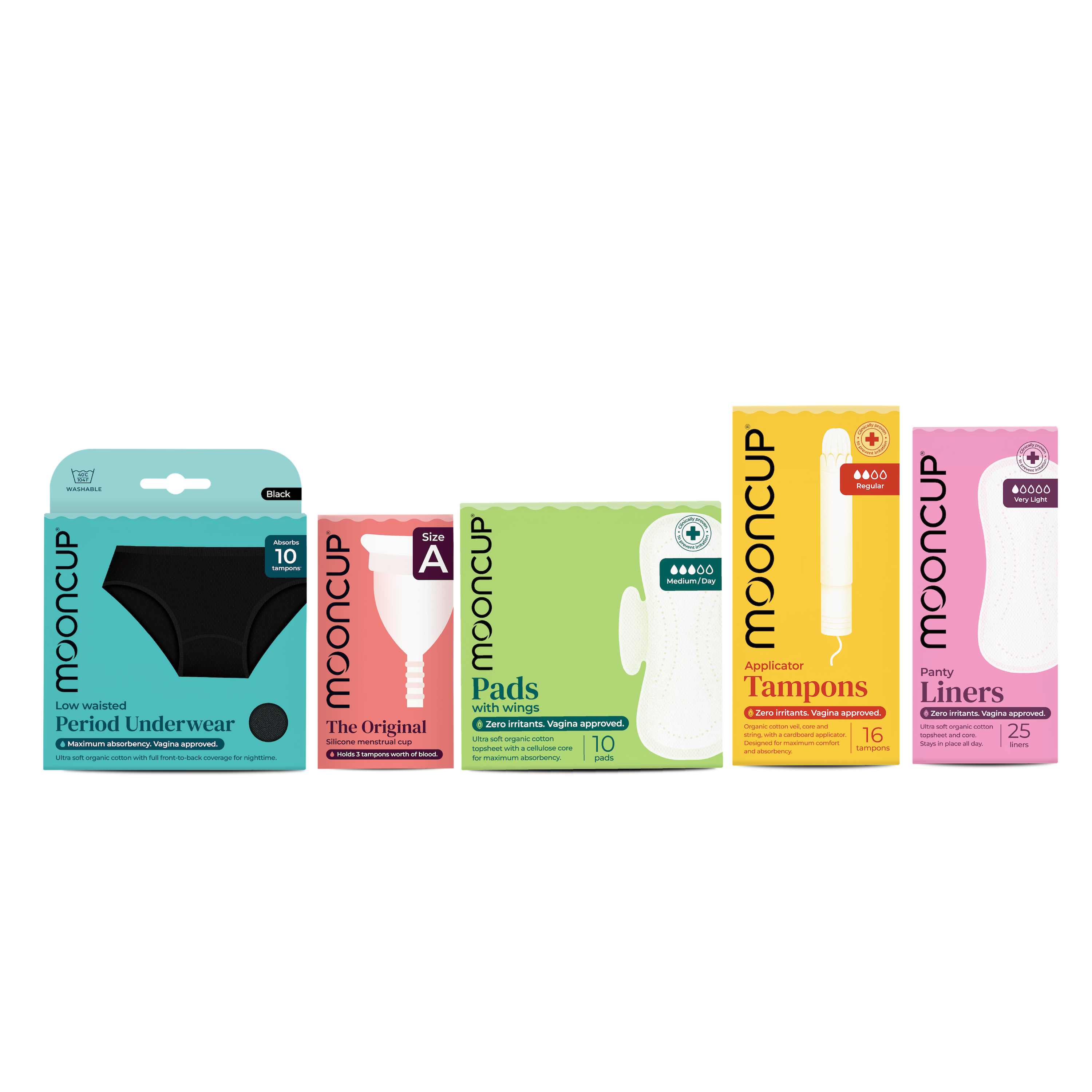 mooncup-starter-pack-slip-mestruale-low-waist image 1