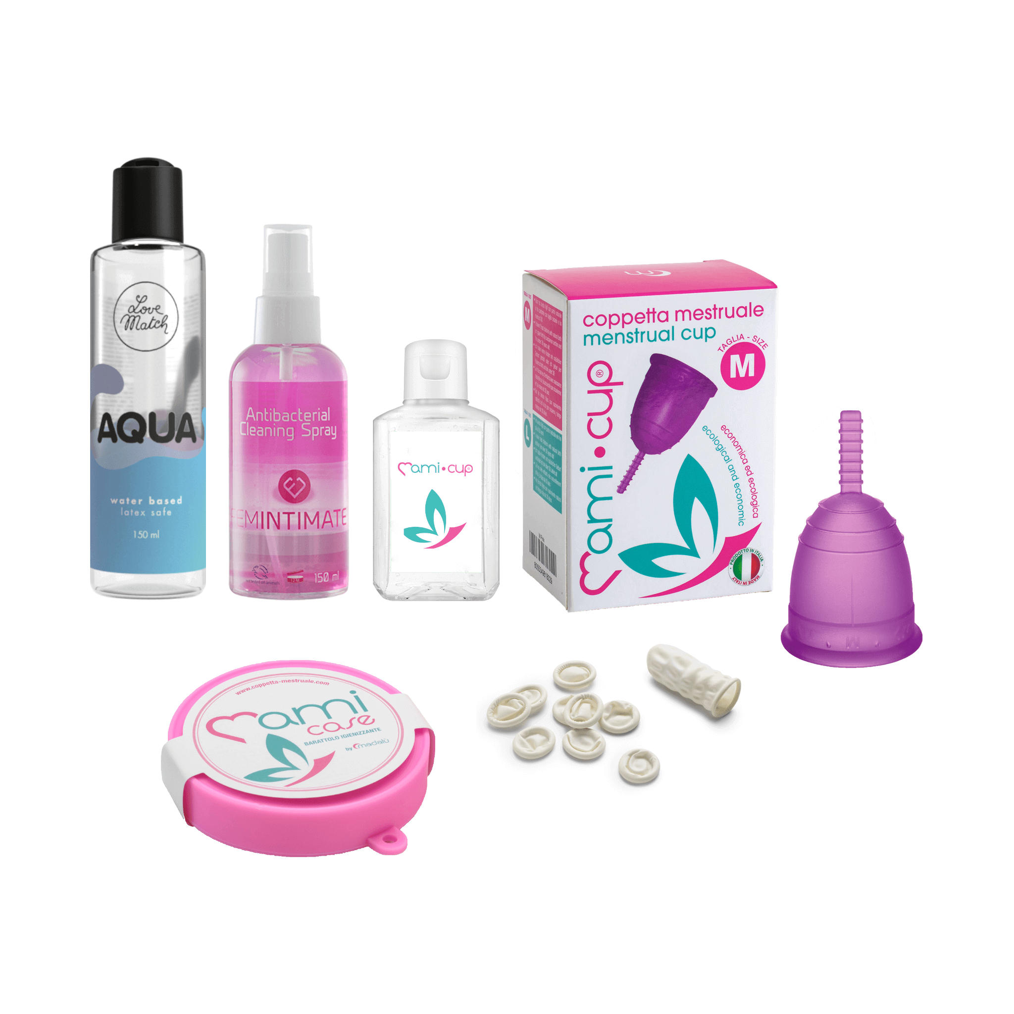 mamicup-kit-completo-ciclo-mestruale-con-coppetta-sterilizzatore-spray-gel-e-mam image 5