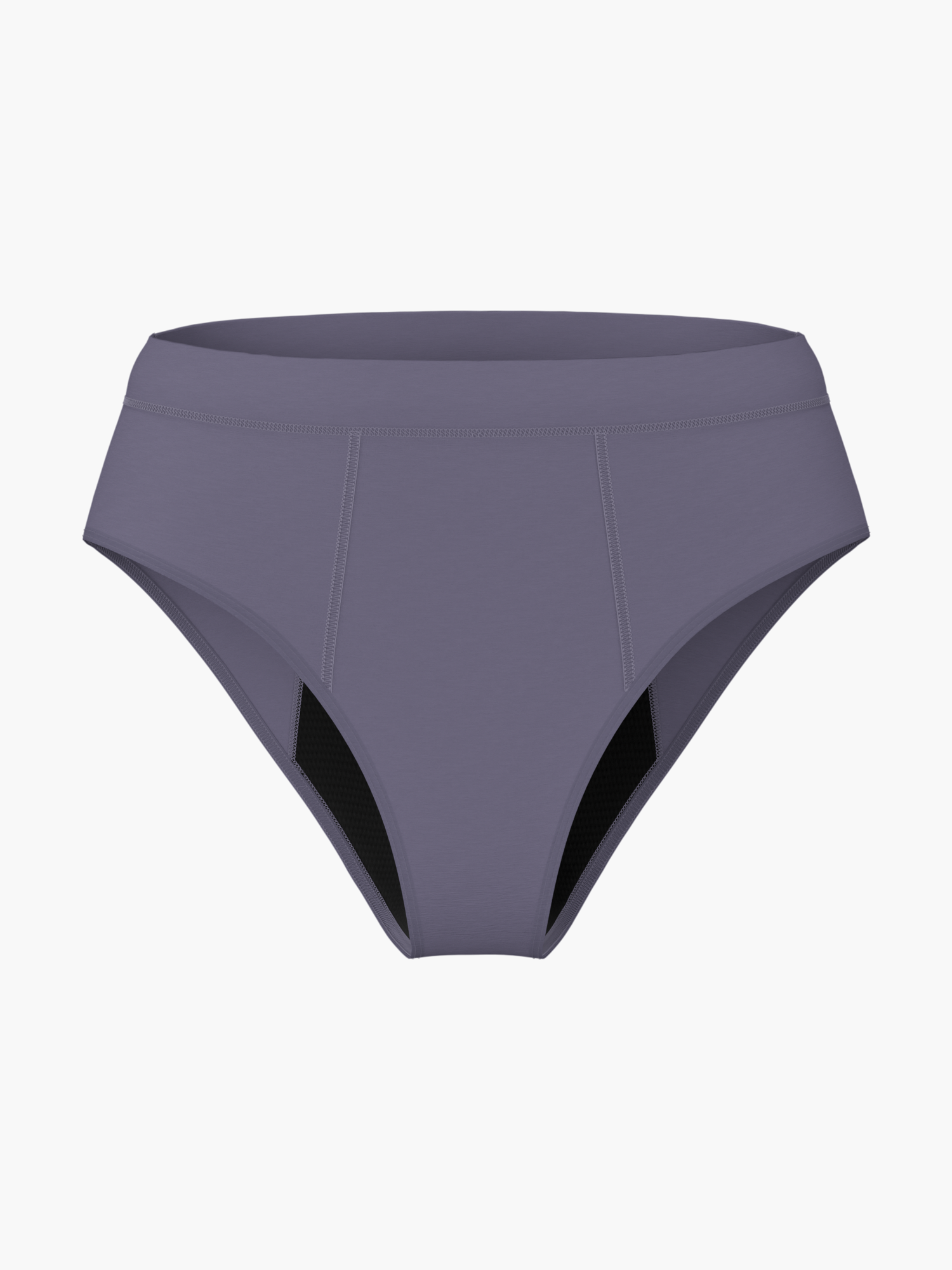 allmatters-overnight-high-waist-mutande-mestruali-lavender-grey image 2