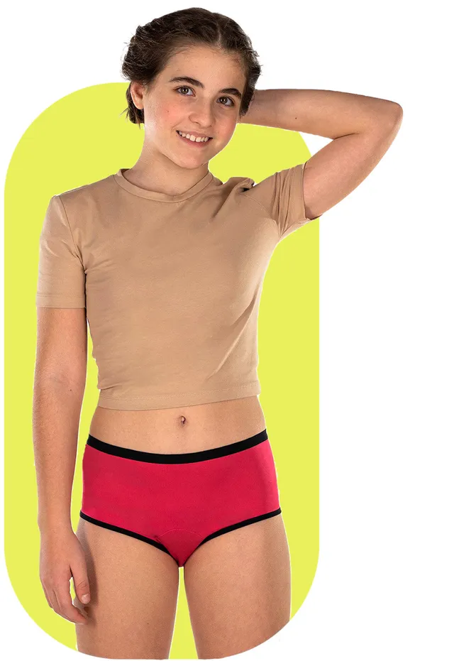 fluyda-culotte-basic-teen-slip-mestruale-assorbente-flusso-abbondante image 1