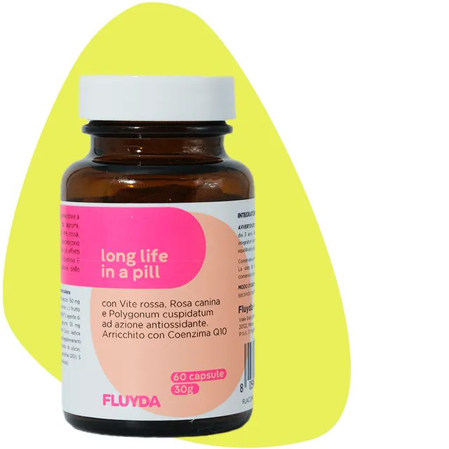 fluyda-long-life-in-a-pill-integratore-antiossidante-cellulare image 1