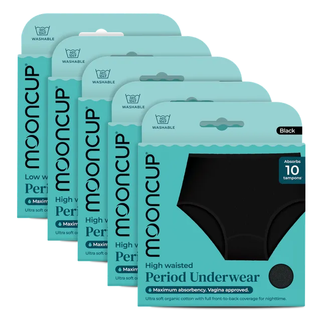 mooncup-5-pants-bundle-set-5-mutandine-mestruali image 1