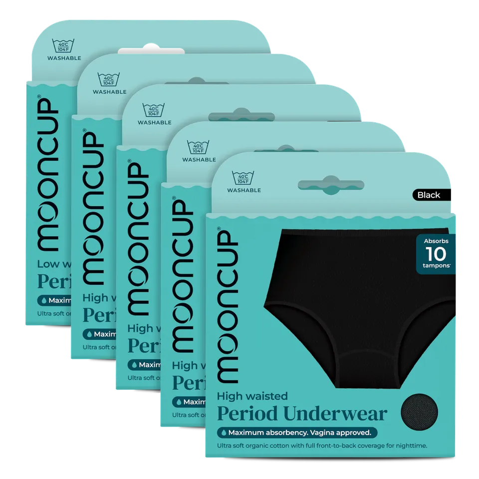 mooncup-5-pants-bundle-set-5-mutandine-mestruali image 1