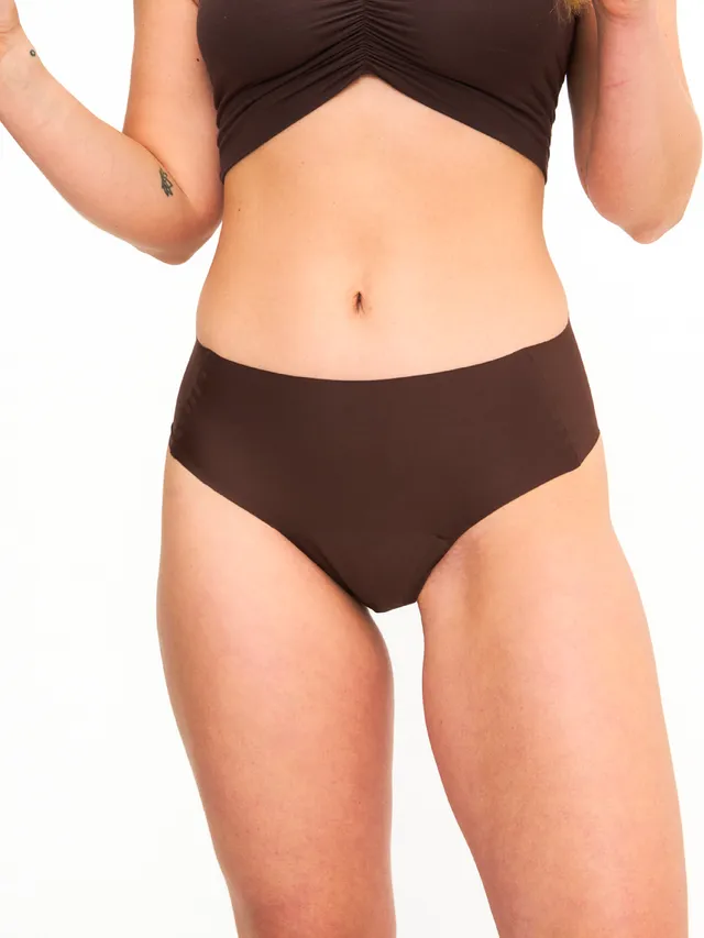 allmatters-activematters-high-waist-mutanda-mestruale-marrone-3-4-tamponi image 1