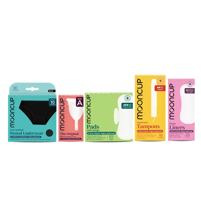 mooncup-starter-pack-slip-mestruale-low-waist image 1