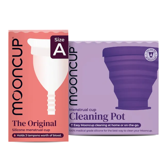 mooncup-kit-coppetta-mestruale-originale-set-pulizia image 1