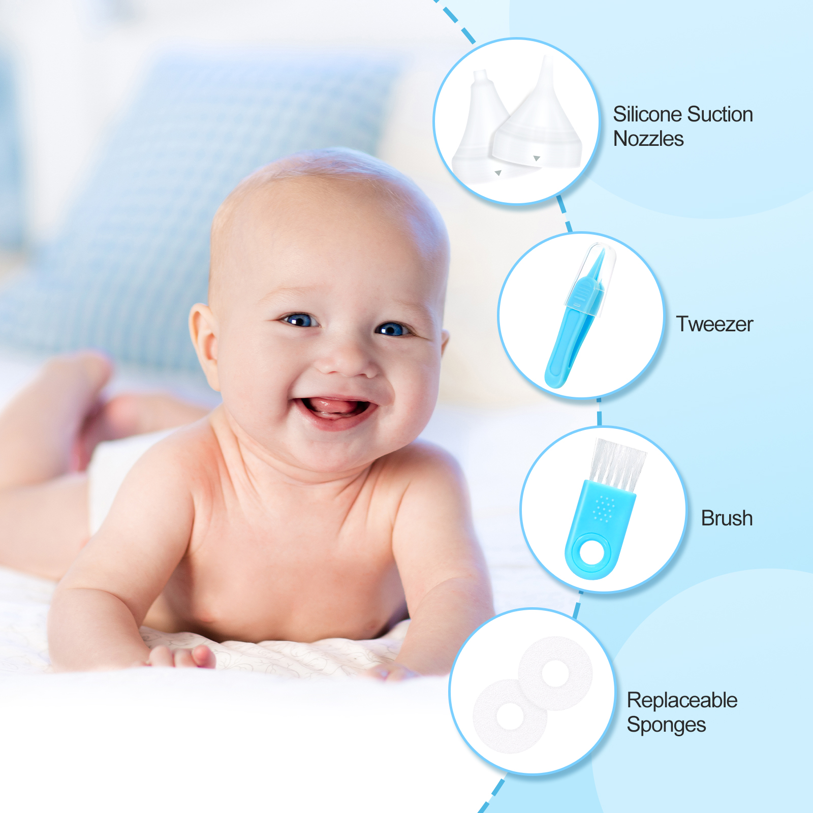 easy-home-aspiratore-nasale-per-neonati-elettrico-ricaricabile image 3
