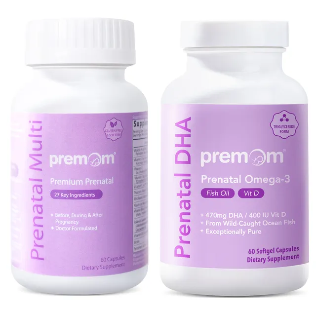 premom-vitamine-prenatali-dha-olio-di-pesce-duo-completo image 1