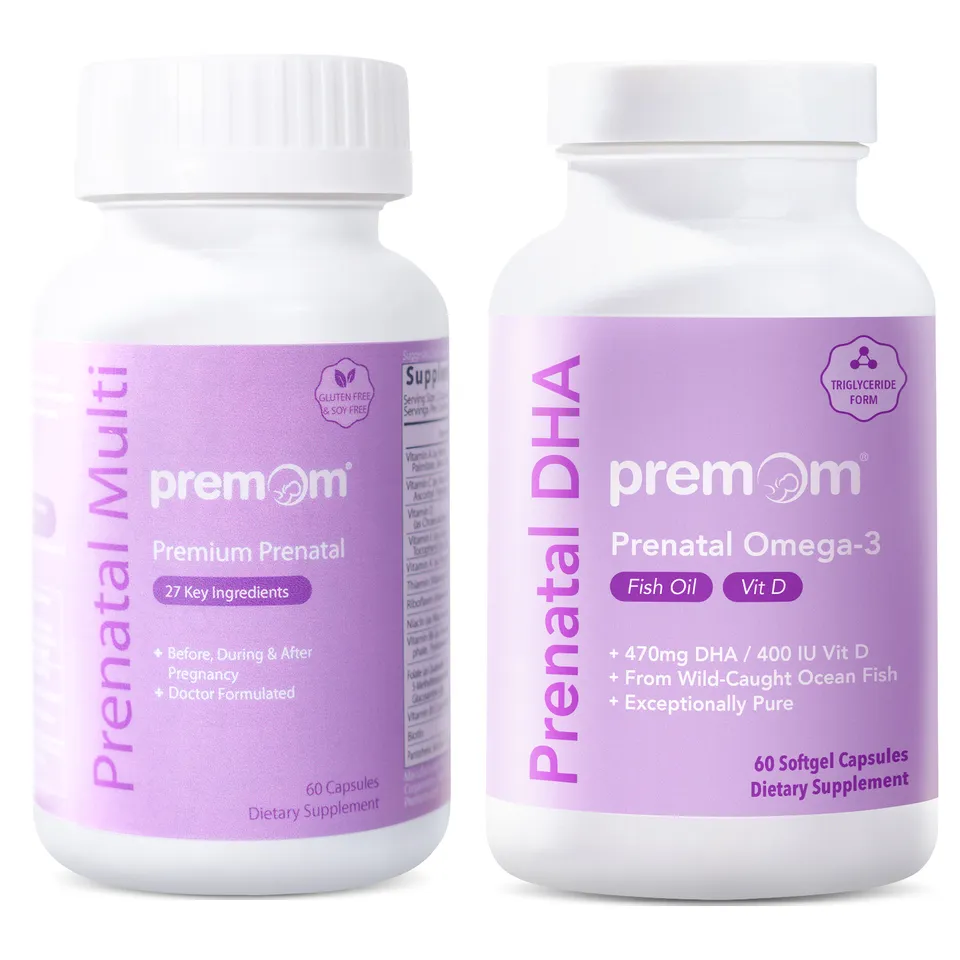 premom-vitamine-prenatali-dha-olio-di-pesce-duo-completo image 1