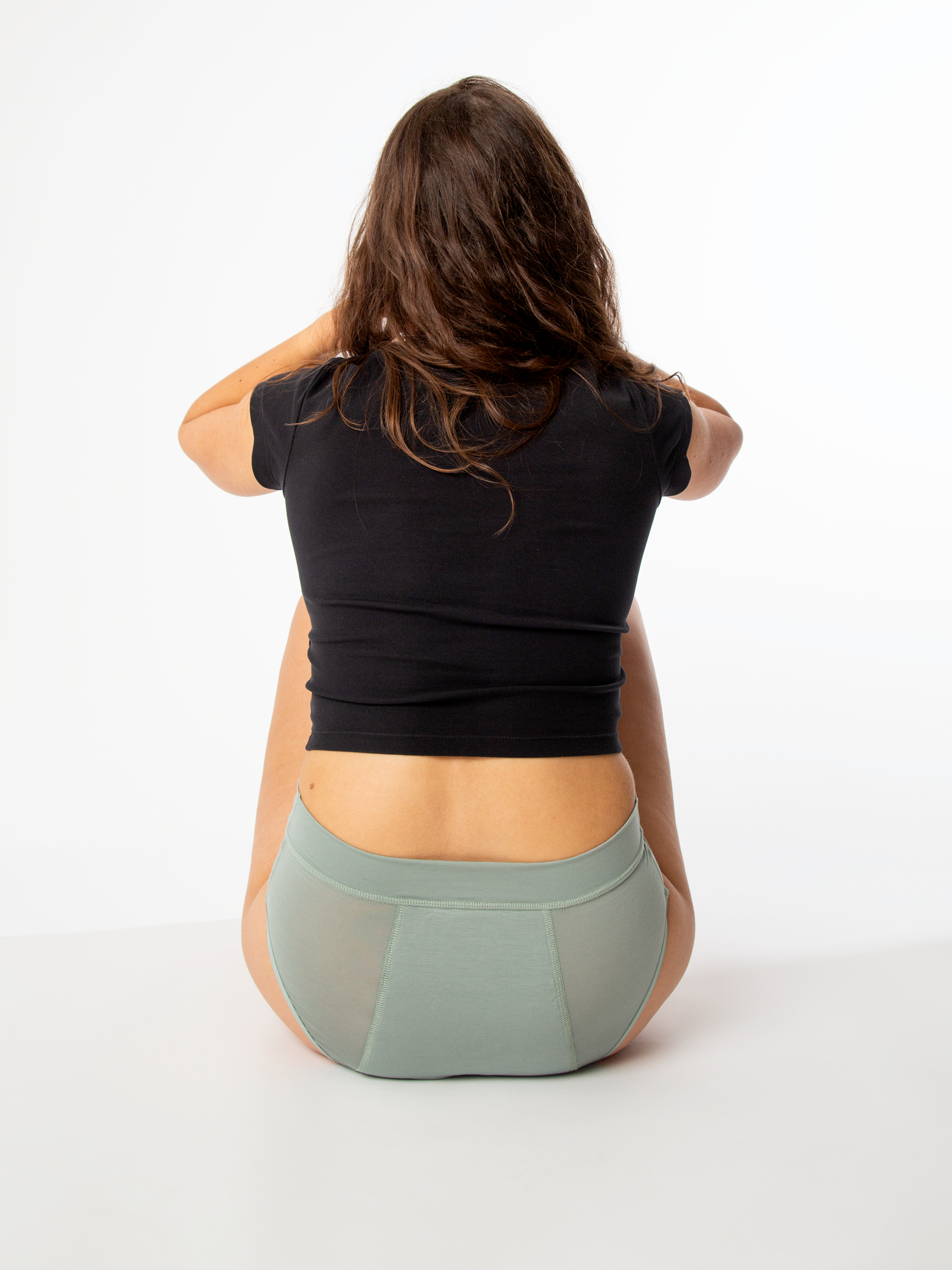 allmatters-overnight-high-waist-slip-mestruale-notte-sage-green image 4