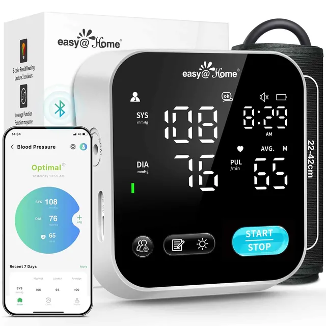 easy-home-smart-misuratore-pressione-arteriosa-da-braccio-premom image 1