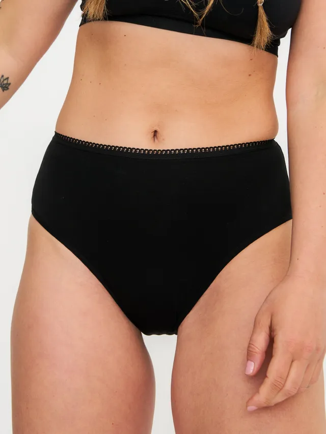 allmatters-tencel-high-waist-black-slip-mestruale-lavabile-a-vita-alta image 1