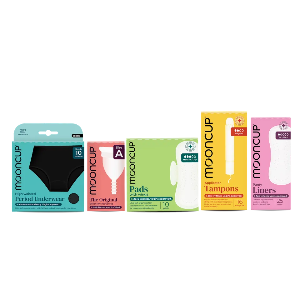 mooncup-starter-pack-slip-mestruale-high-waist image 1