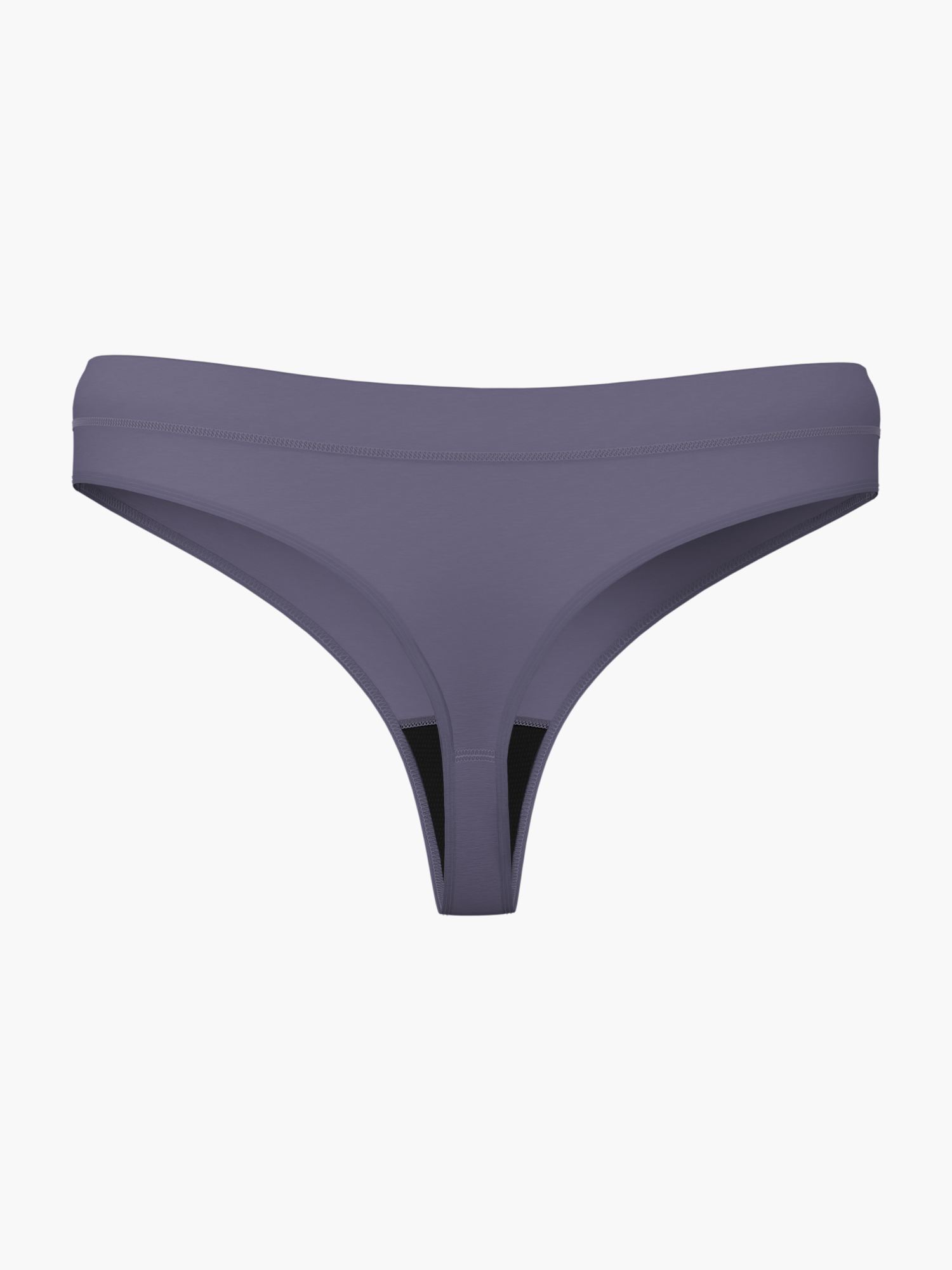 allmatters-classic-high-rise-thong-slip-mestruale-a-vita-alta-grigio-lavanda image 2