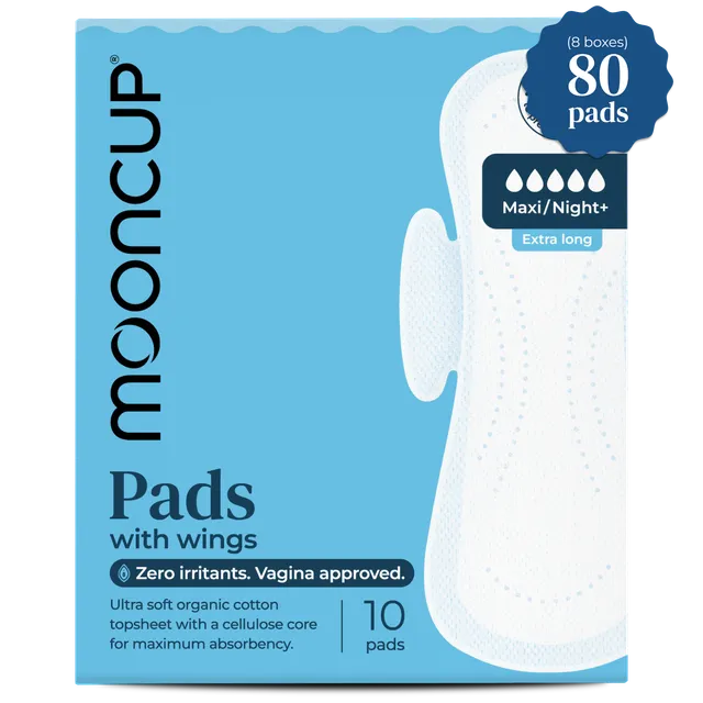 mooncup-restock-pack-80-assorbenti-maxi-notte-con-ali image 1