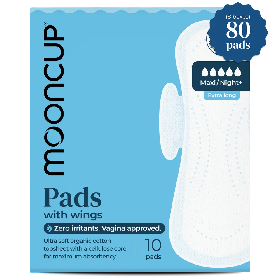 mooncup-restock-pack-80-assorbenti-maxi-notte-con-ali image 1