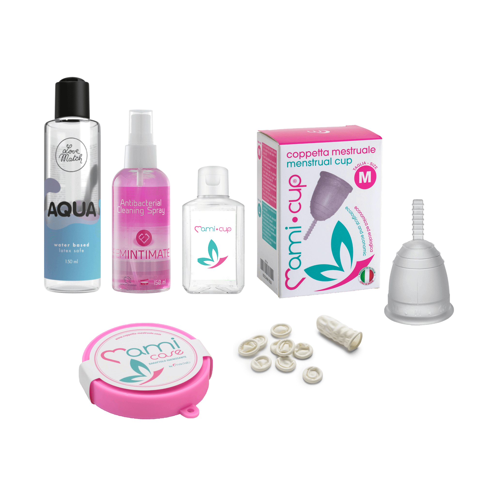 mamicup-kit-completo-ciclo-mestruale-con-coppetta-sterilizzatore-spray-gel-e-mam image 7
