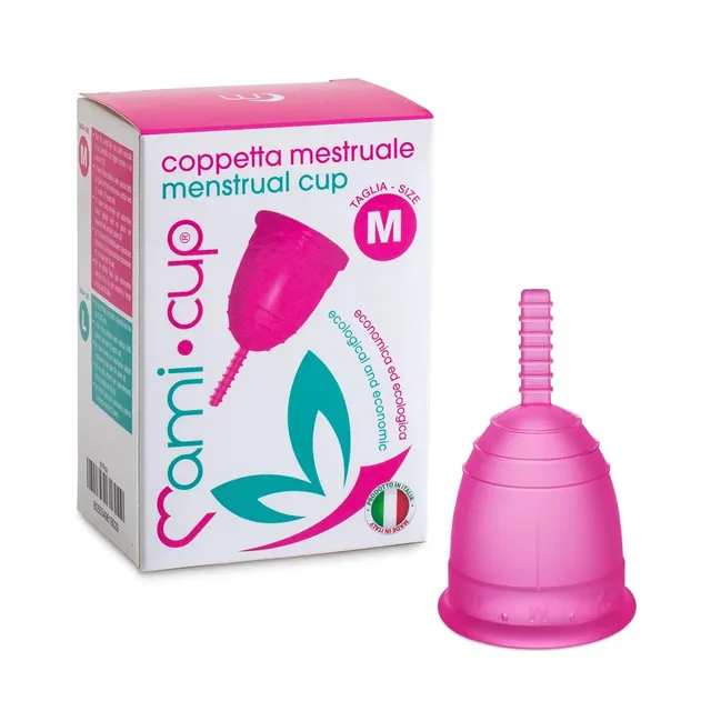 mamicup-coppetta-mestruale-made-in-italy-in-silicone-medicale-4-colori-2-taglie image 1
